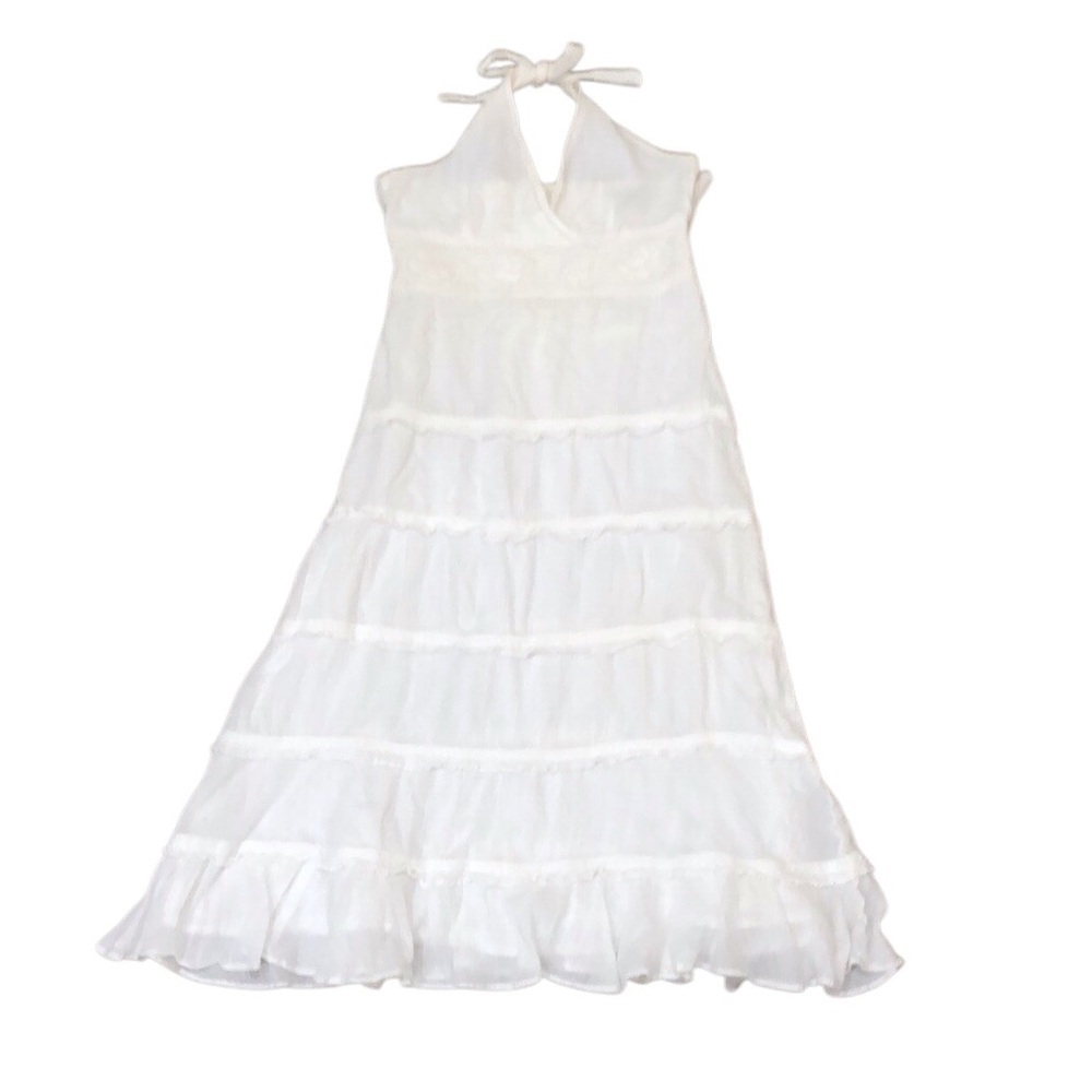 Anthropologie Odille Midi Dress Size XS White